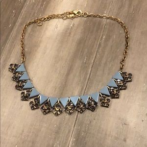 Banana Republic Necklace Robins Egg Blue and Gold